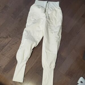 Free People Movement Pants Cream/white Joggers Size XS